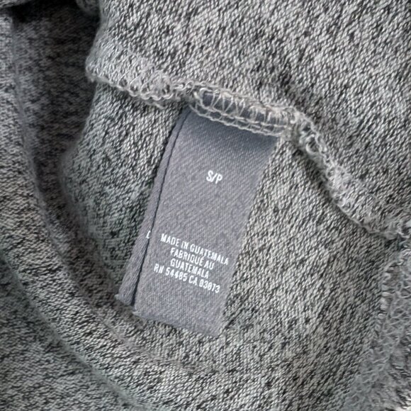 aerie cropped turtleneck heathered grey size small - Picture 9 of 13